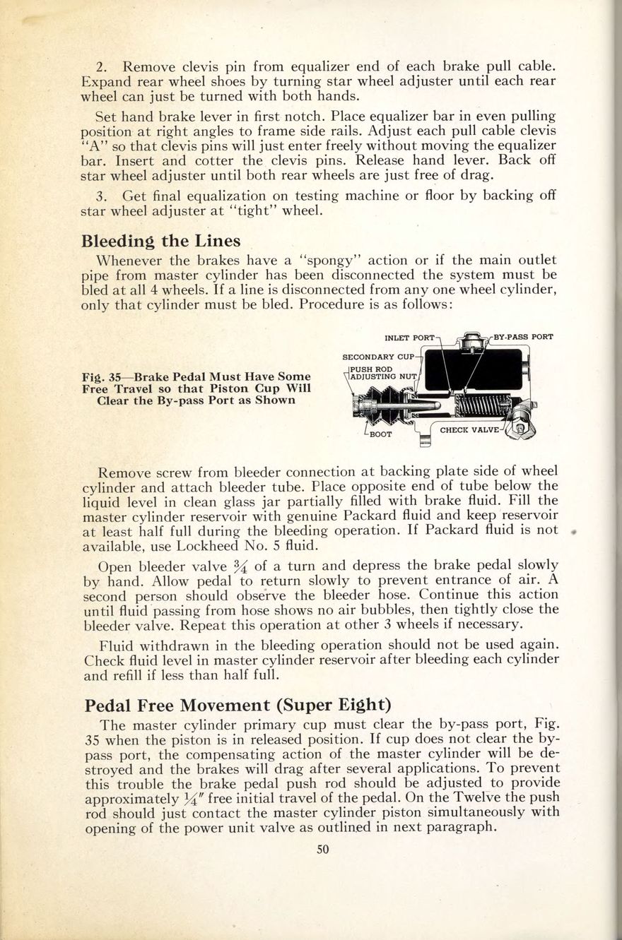 1938 Packard Super 8 and 12 Owners Manual Page 27